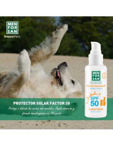 MENFORSAN PROTECTOR SOLAR FACTOR 50 60 ML.