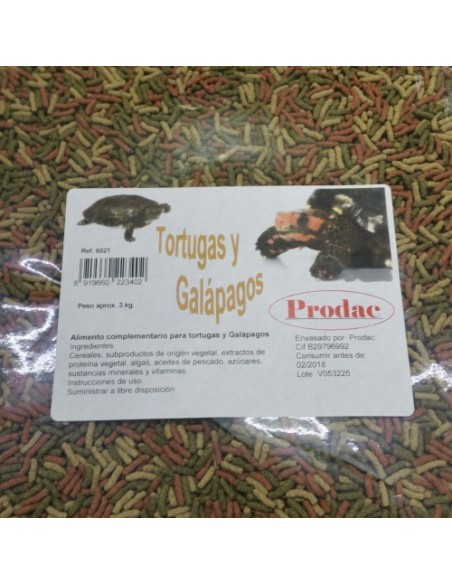 TORTUGA/GALAPAGO STICKS 90 gr. PRODAC