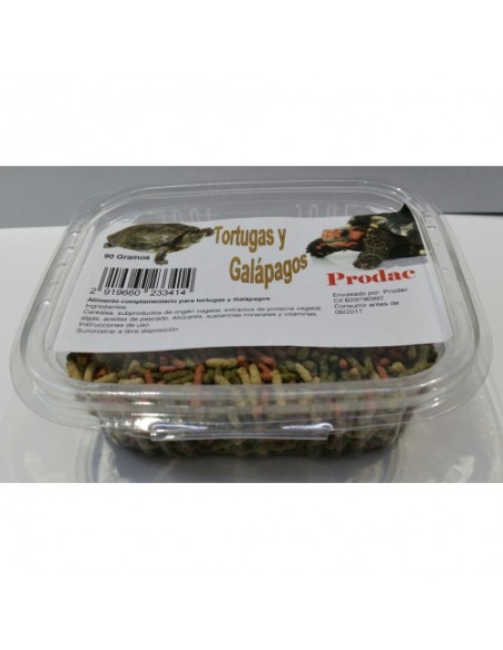 TORTUGA/GALAPAGO STICKS 90 gr. PRODAC TORTUGA/GALAPAGO STICKS 90 gr. PRODAC
