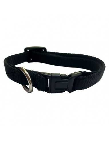 COLLAR NYLON 12MM CAMON NEGRO