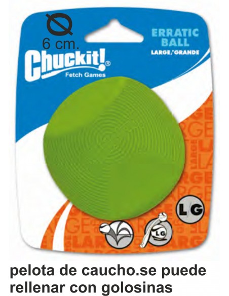 CHUCKIT PELOTA ERRATIC MEDIANA