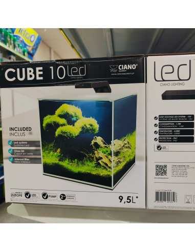 ACUARIO CUBE AQUA 10 LTS. CON FILTRO CF20