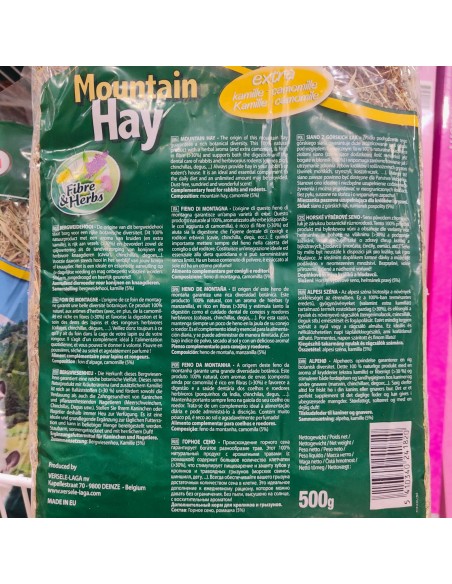 HENO MONTAÑA CAMOMILA 500 GR. VERSE-LAGA
