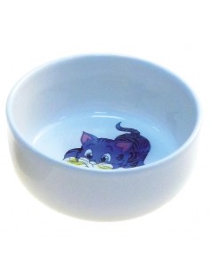 COMEDERO CERAMICA GATITOS 0,3 LT. / 11cm.