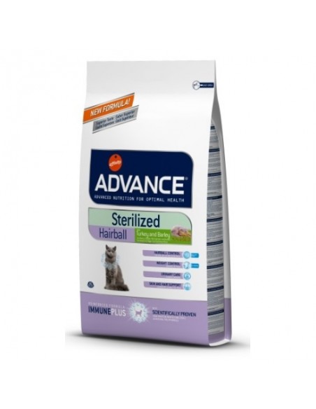 ADVANCE CAT STERILIZED HAIRBALL 1.5 KG