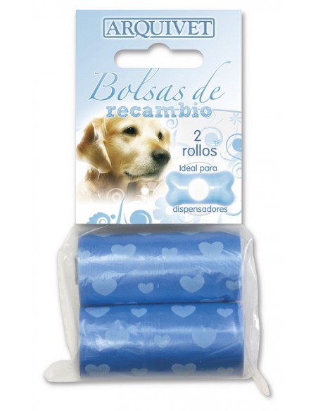 BOLSAS HIGIENICAS 2 Rollos x 15 bolsas. Arquivet BOLSAS HIGIENICAS 2 Rollos x 15 bolsas. Arquivet