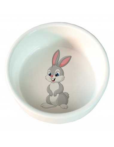 COMEDERO CERAMICA CONEJO 11cm 300ml
