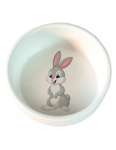 COMEDERO CERAMICA CONEJO 11cm 300ml