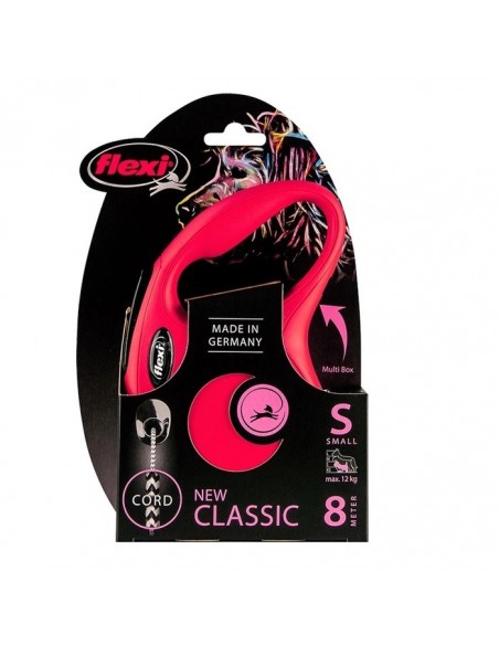 FLEXI NUEVO CLASSIC S Cordon 8 Mts. ROJO