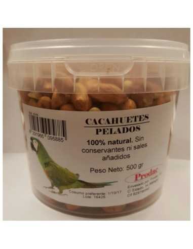 CACAHUETES PELADOS 500GR. PRODAC