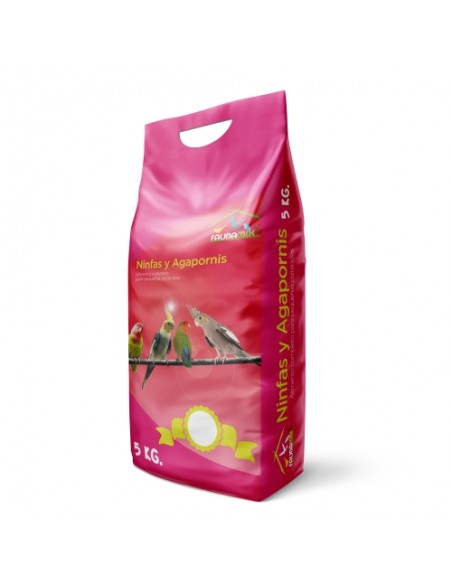 NINFAS Y AGAPORNIS FAUNAMIX 1 KG.