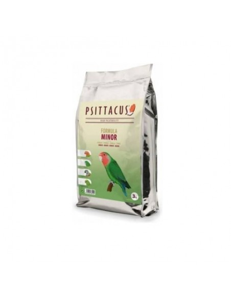 PSITTACUS PIENSO MINOR 3 KG.