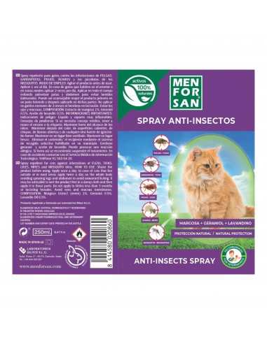 MENFORSAN SPRAY ANTI INSECTOS 250 ML.GATOS