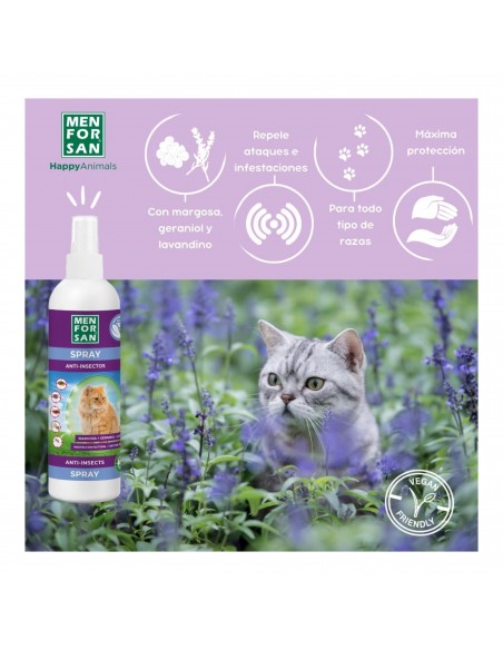 MENFORSAN SPRAY ANTI INSECTOS 250 ML.GATOS