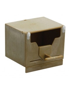 NIDO EXOTICOS PLASTICO 13x10x9,5 cm.