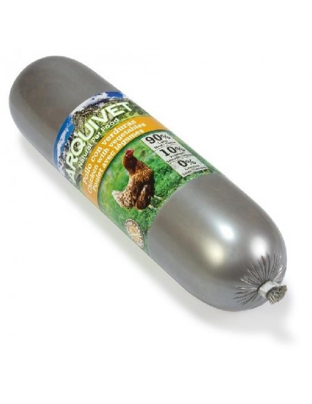 ARQUIVET POLLO CON VERDURA 500gr.
