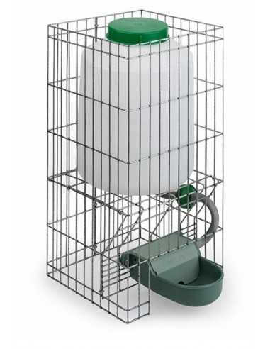 BEBEDERO P-3 ABS Con Protector y Deposito.