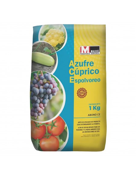 AZUFRE CUPRICO Espolvoreo 1 Kg.