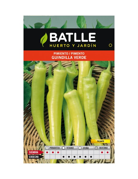 PIMIENTO GUINDILLA VERDE