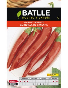 PIMIENTO GUINDILLA DE CAYENNE ROJO