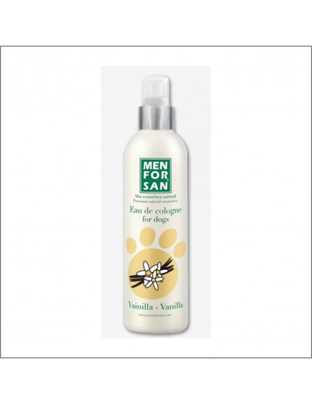 MENFORSAN AGUA DE COLONIA PERROS. Vainilla 125 ml.