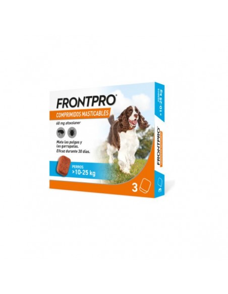 FRONTPRO Comp.Masticables 4-10 KG. 3 pastillas