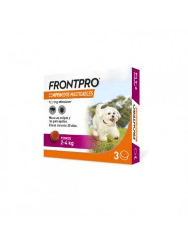 FRONTPRO Comp.Masticables 4-10 KG. 3 pastillas
