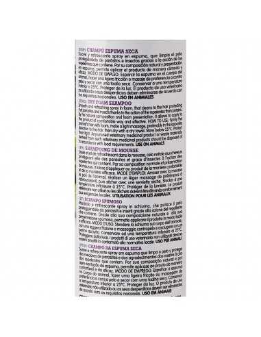 CHAMPU ESPUMA SECA 200ml.Arquifresh