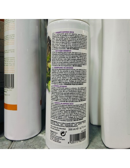 CHAMPU ESPUMA SECA 200ml.Arquifresh CHAMPU ESPUMA SECA 200ml.Arquifresh