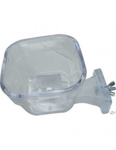 COMEDERO BEBEDERO PLASTICO Con Palometa. Grande