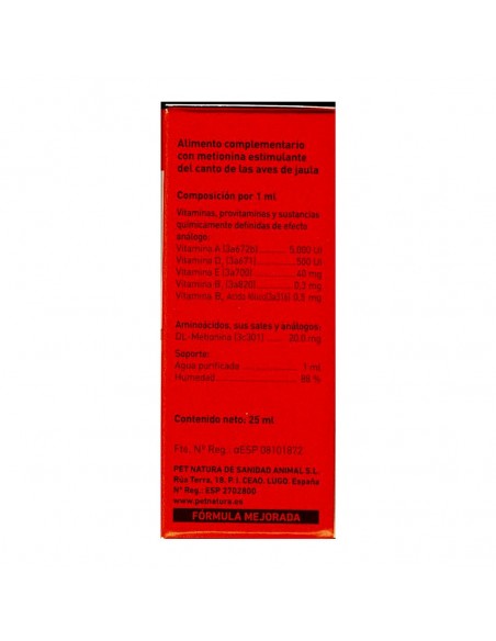 CANTO 25 ML. PETNATURA