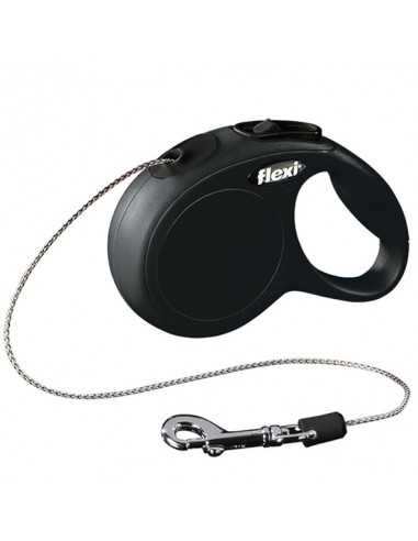 FLEXI NUEVO CLASSIC S Cordon 5 mts. Negro