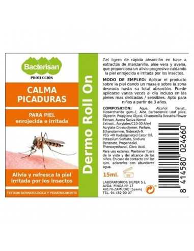 BACTERISAN CALMA PICADURAS 15 ML.