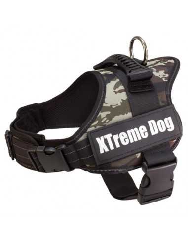 ARNES XTREME DOG CAMO AZUL S 50-64cm.