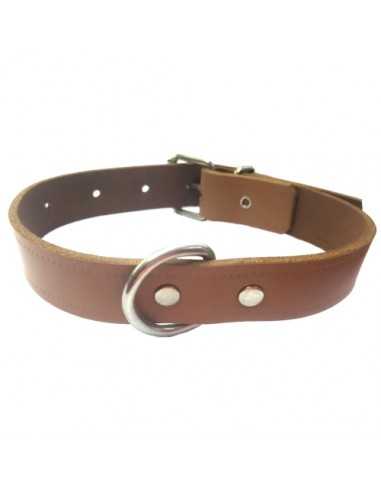 COLLAR CUERO NEGRO LAURA 1,5x 35cm.