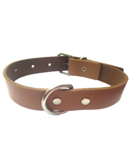 COLLAR CUERO NEGRO LAURA 1,5x 35cm.