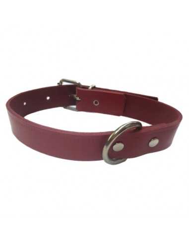 COLLAR CUERO NEGRO LAURA 2,5x 45cm.