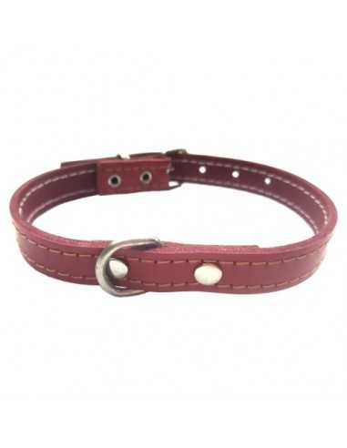 COLLAR CUERO NEGRO LAURA MOD.53 1,5X 28CM.