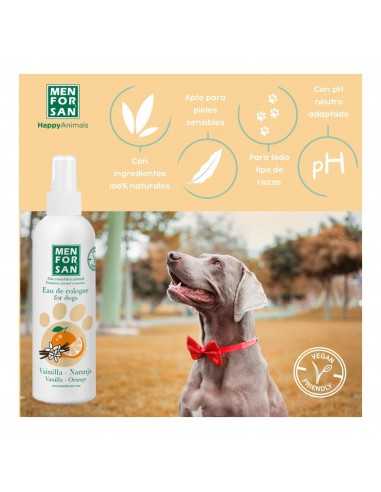 MENFORSAN AGUA DE COLONIA Vainilla/NARANJA Perros 125ml.