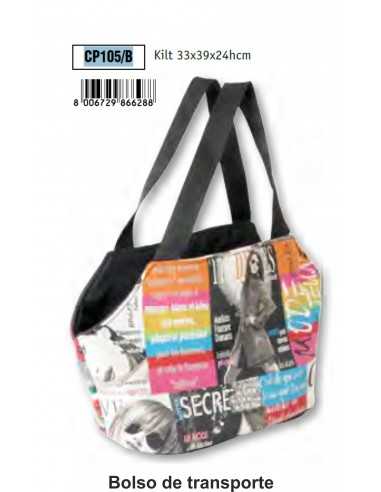 BOLSO TRANSPORTE FACE 33x39x24h cm.