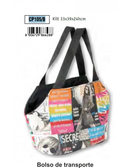 BOLSO TRANSPORTE FACE 33x39x24h cm.