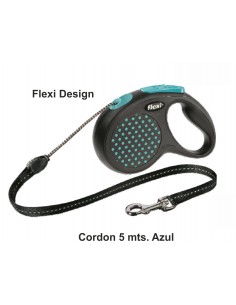 FLEXI DESIGN M Cordon 5 mts. AZUL