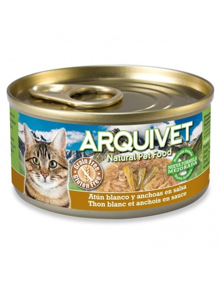 LATA Atún blanco y anchoas en salsa.80gr.