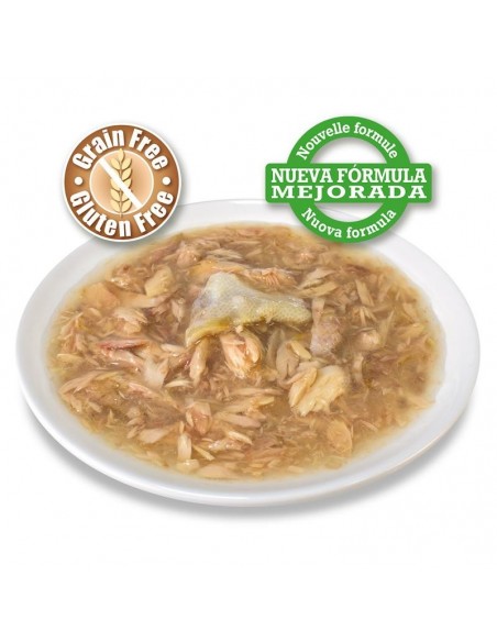 LATA Atún blanco y pargo en salsa 80gr.