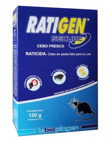 RATICIDA RATIGEN SECURE CEBO FRESCO 150 GR. Brodifacoun