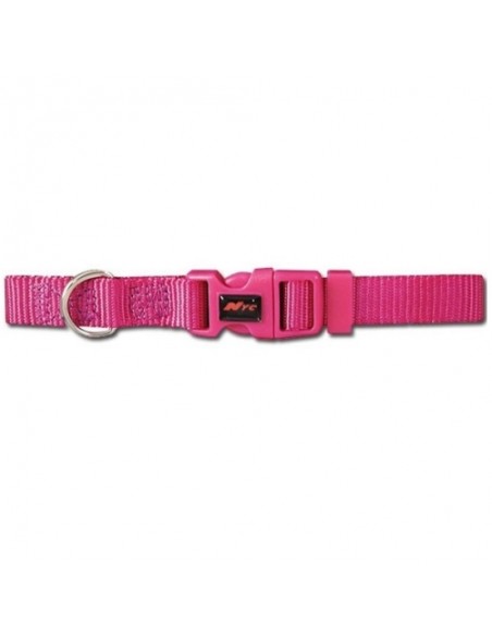 COLLAR NYLON BASICO NEGRO 20-30X1CM