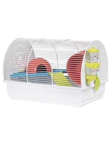 JAULA HAMSTERS RUSO 111 BLANCA. "nuevo modelo"