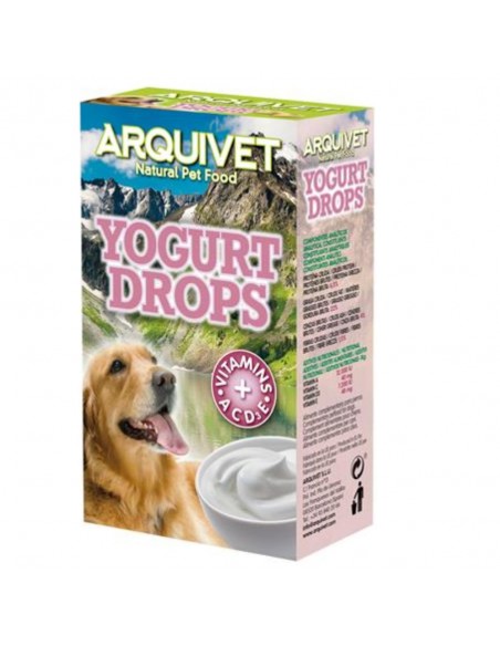 YOGURT DROPS 65 gr. Perros