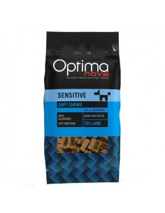SNACK SENSITIVE CORDERO 150gr.Optima Nova
