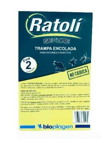 RATICIDA RATOLI TRAMPA ENCOLADA 2 UDS.